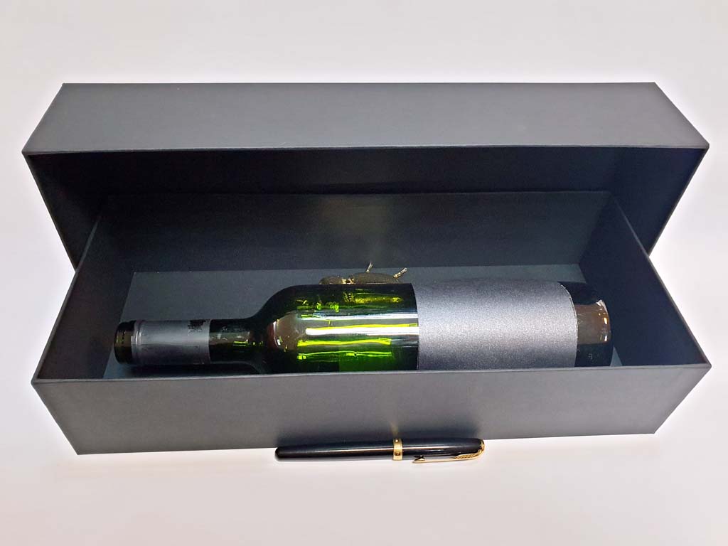 Cutii de lux pentru sticle cu bauturi (sampanie, vin) M6193-6194