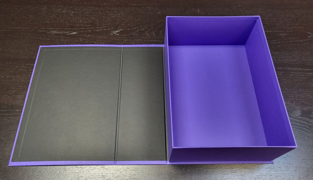 6475-Cutie mov cu piele 300x210x100-1